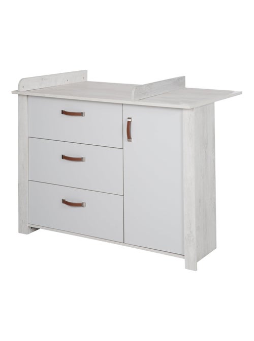 ROBA Comò fasciatoio "Mila" con piano amovibile – chiusura soft‑close – altezza 90,5 cm - Kiabi