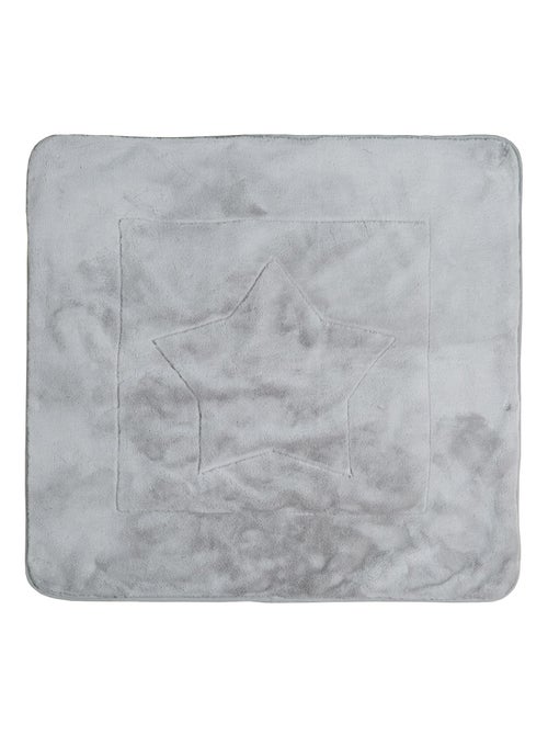 ROBA Coperta bebè "Happy Patch" – 80×80 cm – verde/grigio - Kiabi