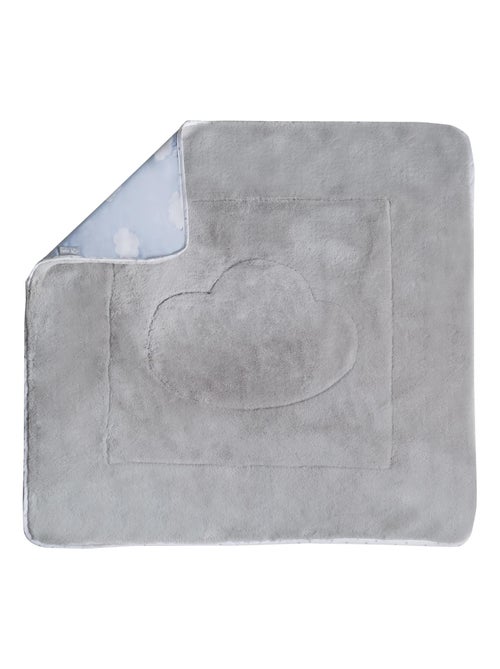 ROBA Coperta bebè "Petit Nuage" – 80×80 cm – azzurro/bianco - Kiabi