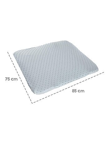 ROBA Coprimaterasso fasciatoio estensibile in cotone biologico 'Seashells'