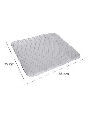 ROBA Coprimaterasso fasciatoio estensibile in cotone biologico 'Seashells'