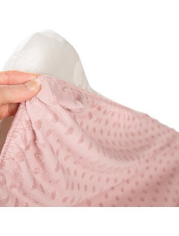 ROBA Coprimaterasso fasciatoio estensibile in cotone biologico 'Seashells'