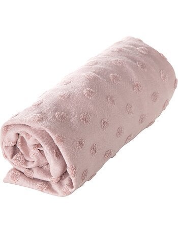 ROBA Coprimaterasso fasciatoio estensibile in cotone biologico 'Seashells'