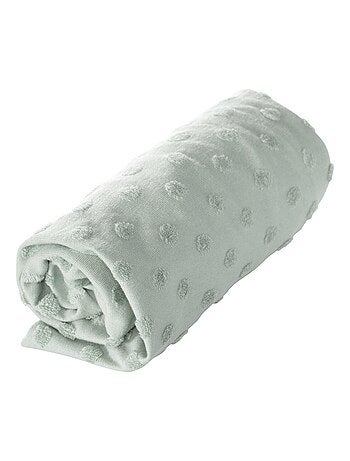 ROBA Coprimaterasso fasciatoio estensibile in cotone biologico 'Seashells'