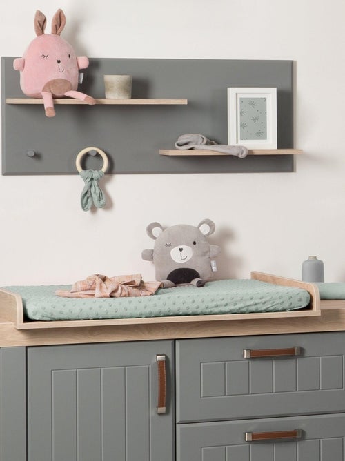 ROBA Coprimaterasso fasciatoio estensibile in cotone biologico 'Lil Planet' - Kiabi