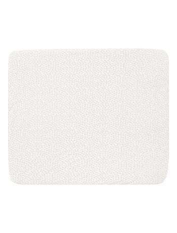 ROBA Coprimaterasso fasciatoio estensibile in cotone biologico 'Seashells'