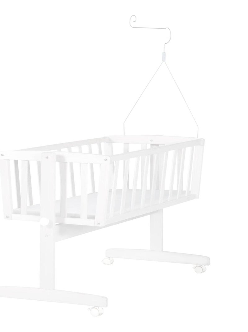ROBA Culla Adam & Eule 40×90 cm + set completo – legno laccato bianco Bianco - Kiabi