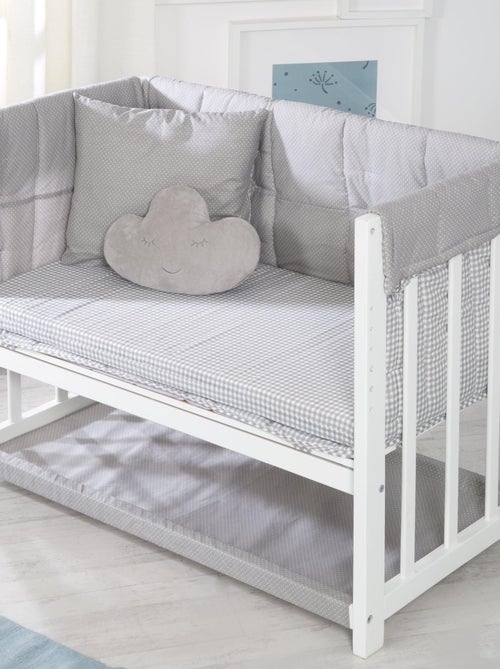 ROBA Culla Cododo "Adam & Eule" 4‑in‑1 + set completo - Kiabi