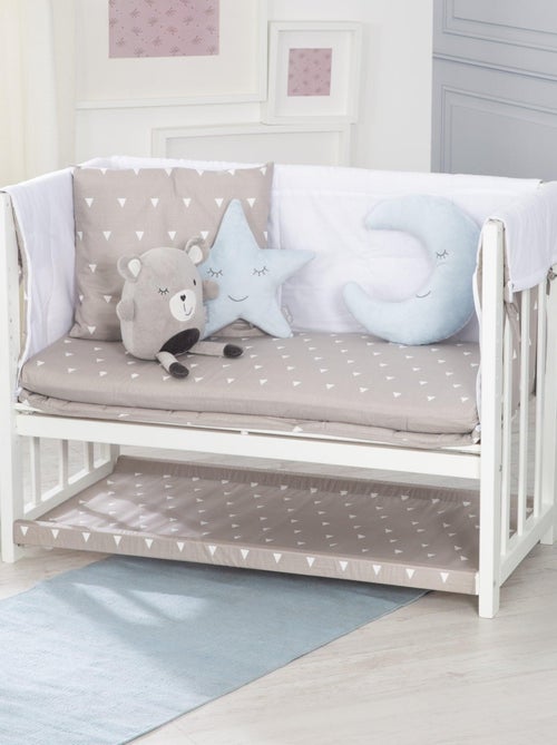 ROBA Culla Cododo "Indibear" 4‑in‑1 + set completo - Kiabi