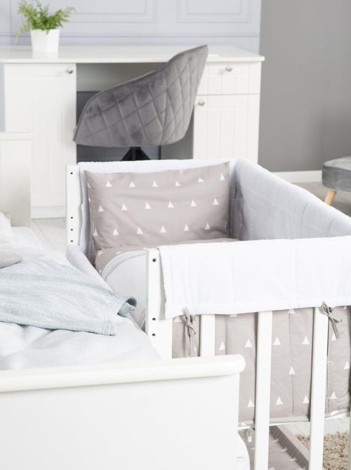 ROBA Culla Cododo "Indibear" 4‑in‑1 + set completo - Kiabi