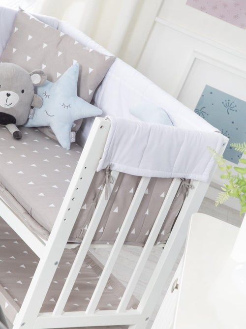 ROBA Culla Cododo "Indibear" 4‑in‑1 + set completo - Kiabi