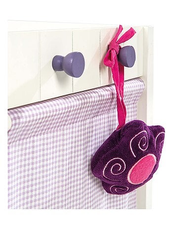 ROBA Fasciatoio per bambole in legno "Fienchen" + set tessile