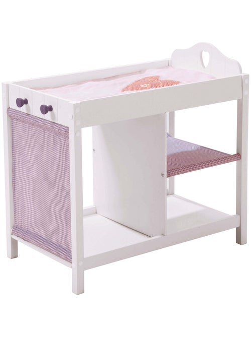 ROBA Fasciatoio per bambole in legno "Fienchen" + set tessile - Kiabi