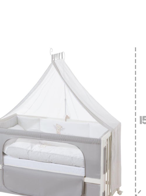 ROBA Lettino cododo "Heartbreaker" 60×120 cm + set completo - Kiabi