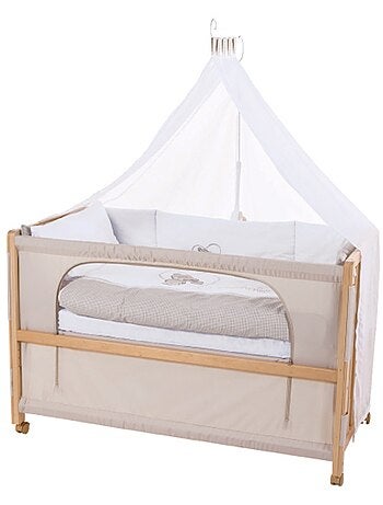 ROBA Lettino cododo "Liebhabaer" 60×120 cm + set completo