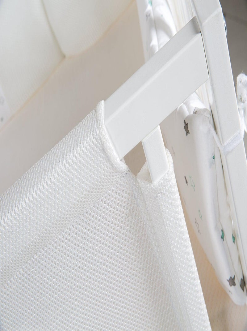 ROBA Lettino cododo "Safe Asleep®" 60×120 cm + set completo "Sternenzauber" Bianco - Kiabi