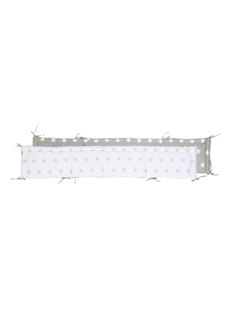 ROBA Lettino evolutivo completo "Little Stars" 70×140 + set completo Bianco - Kiabi