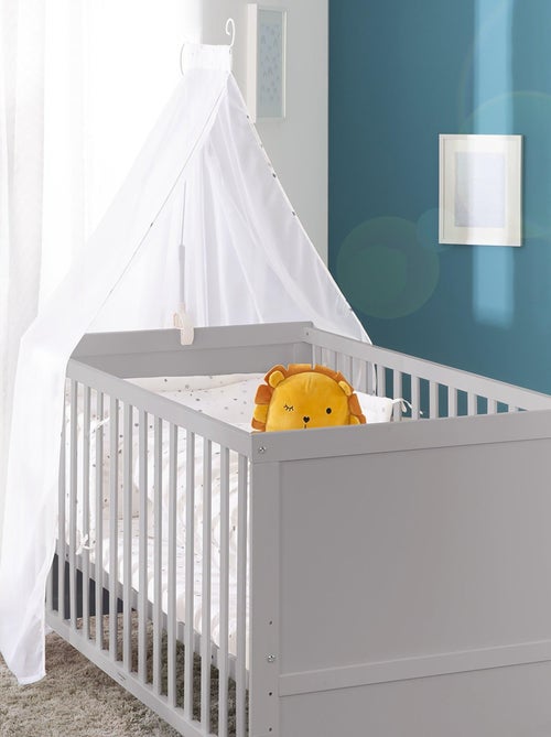 ROBA Lettino evolutivo completo "Sternenzauber" grigio 70×140 + set completo - Kiabi