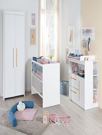 ROBA Lettino evolutivo Lilo – altezza regolabile – 70×140 cm – bianco