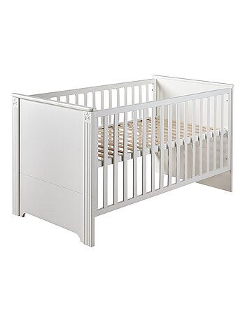 ROBA Lettino evolutivo "Maxi" 70×140 – convertibile – altezza regolabile – bianco