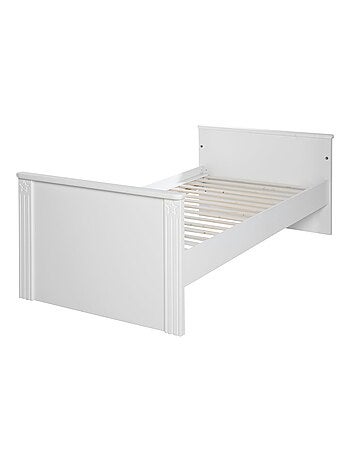 ROBA Lettino evolutivo "Maxi" 70×140 – convertibile – altezza regolabile – bianco