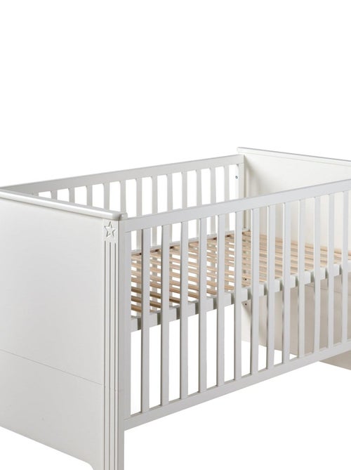 ROBA Lettino evolutivo "Maxi" 70×140 – convertibile – altezza regolabile – bianco - Kiabi