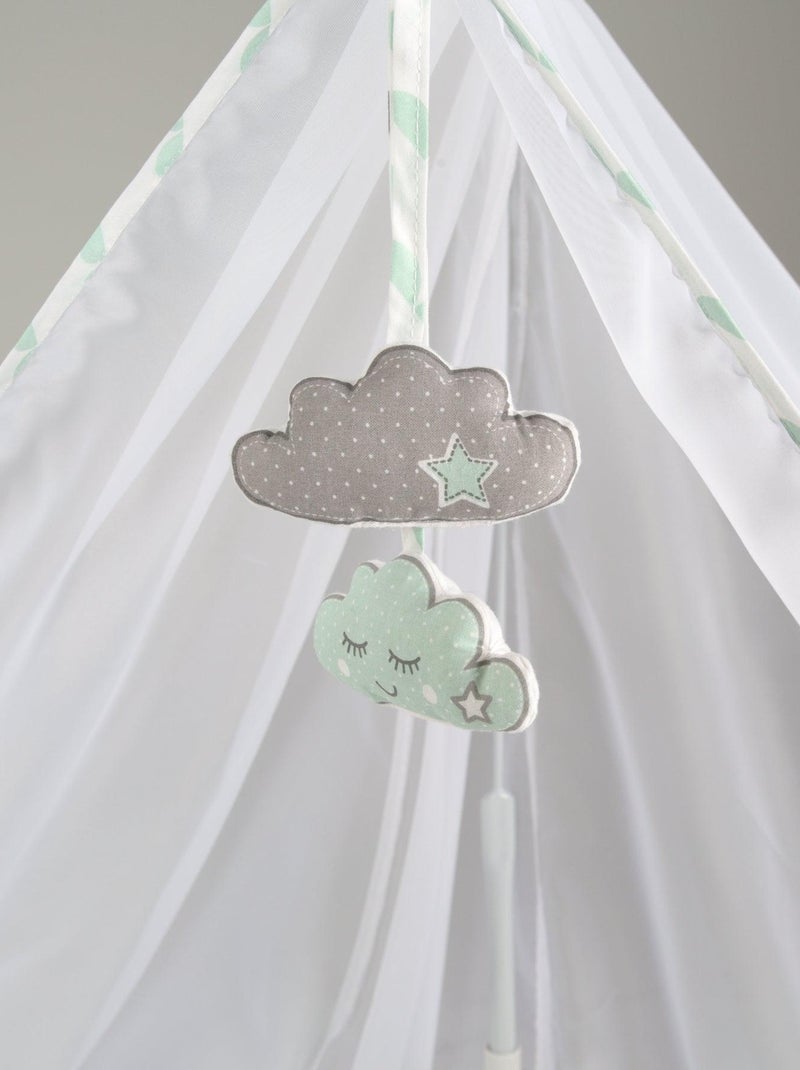 ROBA Lettino Happy Cloud 60×120 cm + set completo Bianco - Kiabi