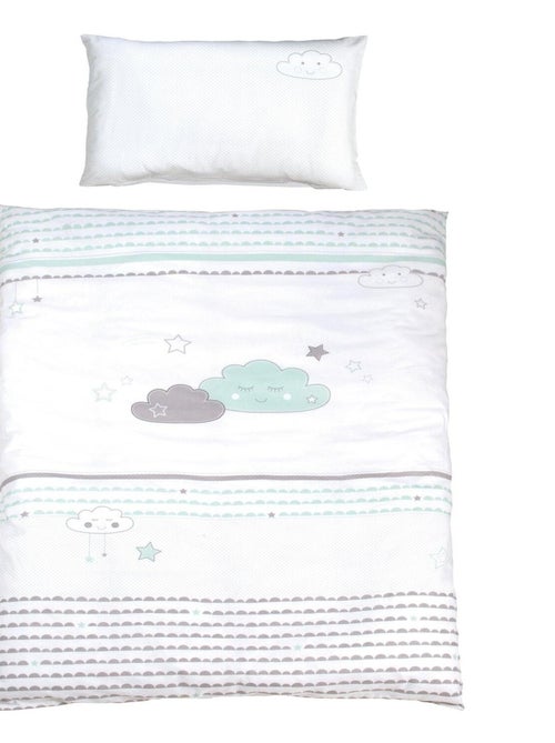 ROBA Lettino Happy Cloud 60×120 cm + set completo - Kiabi