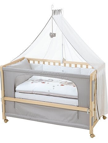 ROBA Lettino "Jumbotwins" 60×120 cm + set completo
