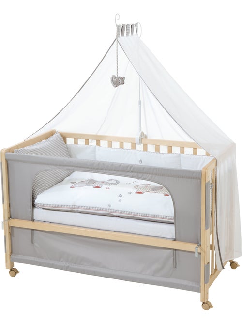 ROBA Lettino "Jumbotwins" 60×120 cm + set completo - Kiabi