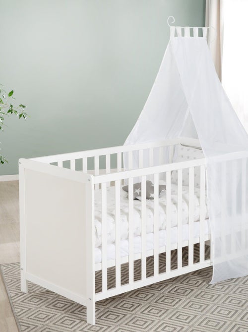 ROBA Lettino multifunzione 60×120 cm + set completo – bianco - Kiabi