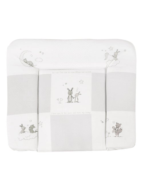 ROBA Materassino fasciatoio "Fox & Bunny" – 85x75 – rivestito in PU - Kiabi