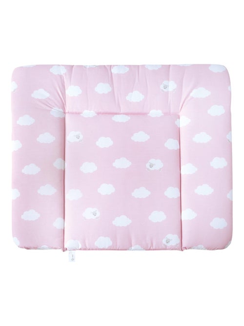 ROBA Materassino fasciatoio "Kleine Wolke Rose" – 85x75 – rivestito in PU - Kiabi