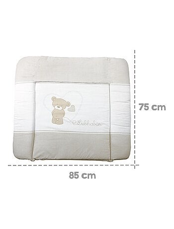 ROBA Materassino fasciatoio "Liebhabear" – 85x75 – rivestito in PU