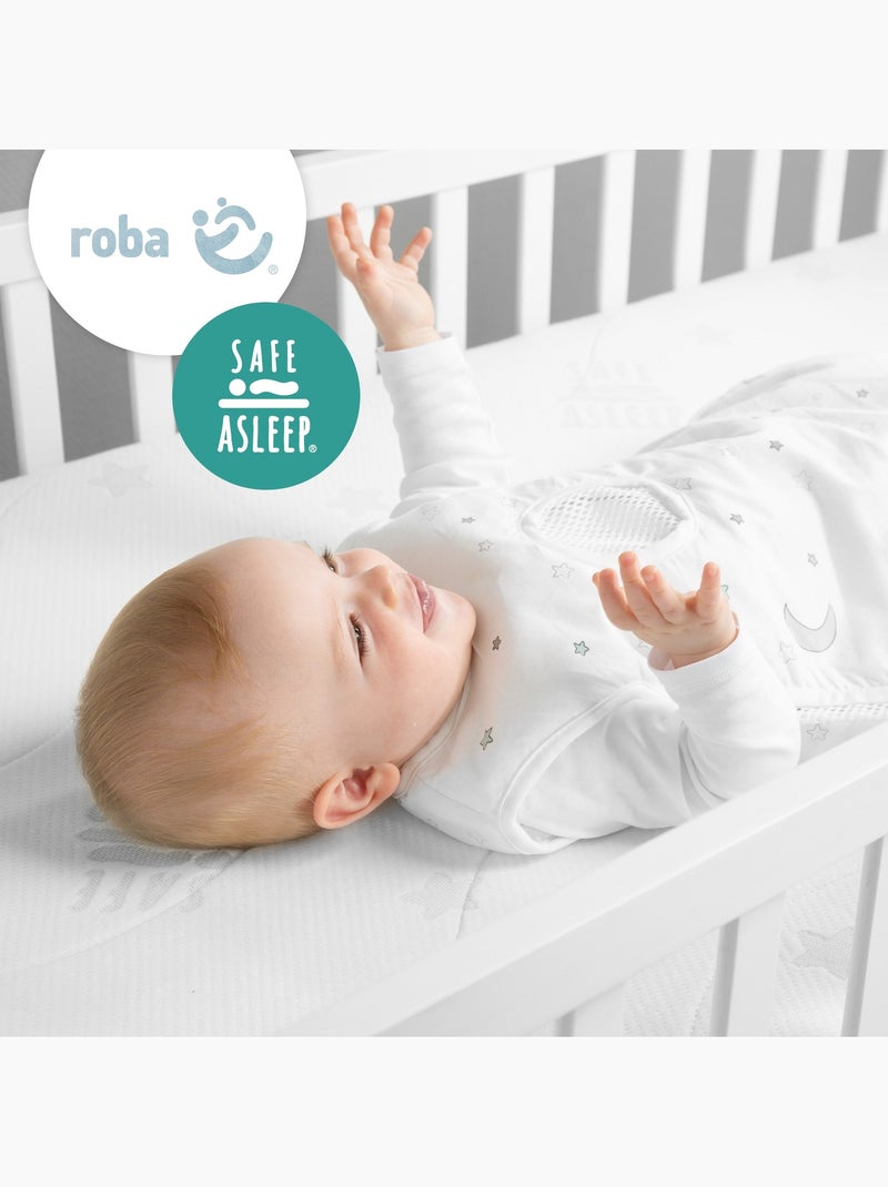 ROBA Materasso bebè climatizzato e sfoderabile – "Safe Asleep® Air Balance Plus" Bianco - Kiabi