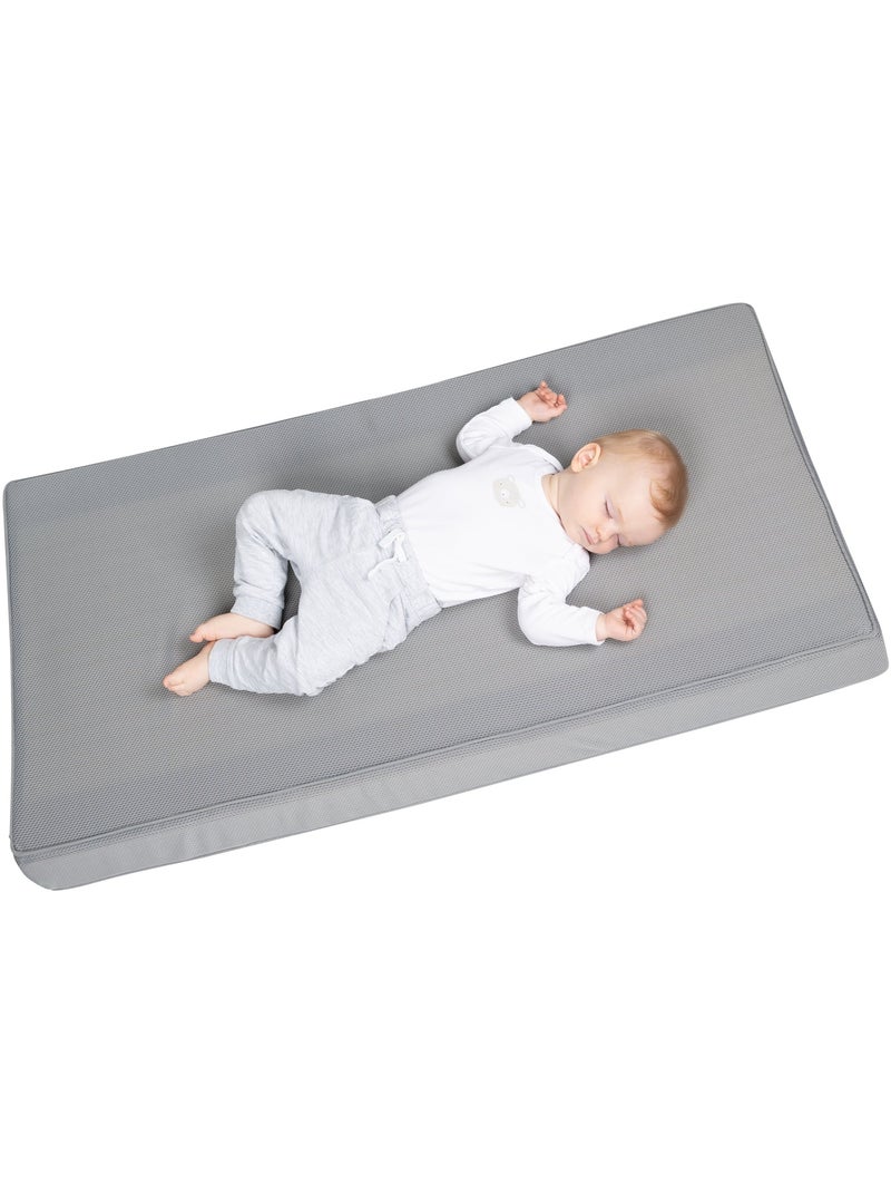 ROBA Materasso bebè climatizzato e sfoderabile – "Safe Asleep® Air Balance Premiummesh" Grigio - Kiabi