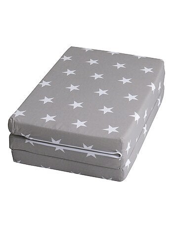 ROBA Materasso da viaggio Little Stars 60×120 pieghevole + borsa