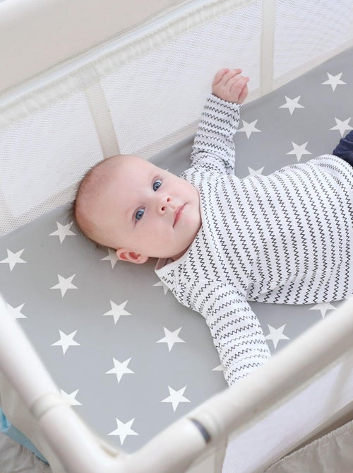 ROBA Materasso da viaggio Little Stars 60×120 pieghevole + borsa - Kiabi