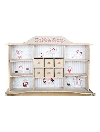 ROBA Negozietto "Café & Shop" + oltre 100 accessori – stampa gelato