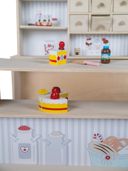 ROBA Negozietto "Café & Shop" + oltre 100 accessori – stampa gelato - Kiabi