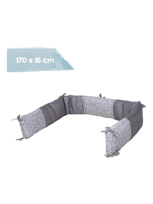 ROBA Paracolpi bebè safe asleep® – Easy Air "miffy®" – grigio - Kiabi