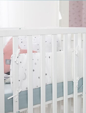 ROBA Paracolpi bebè "safe asleep®" – Easy Air "Sternenzauber" – bianco