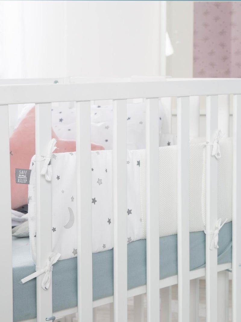 ROBA Paracolpi bebè "safe asleep®" – Easy Air "Sternenzauber" – bianco Bianco - Kiabi
