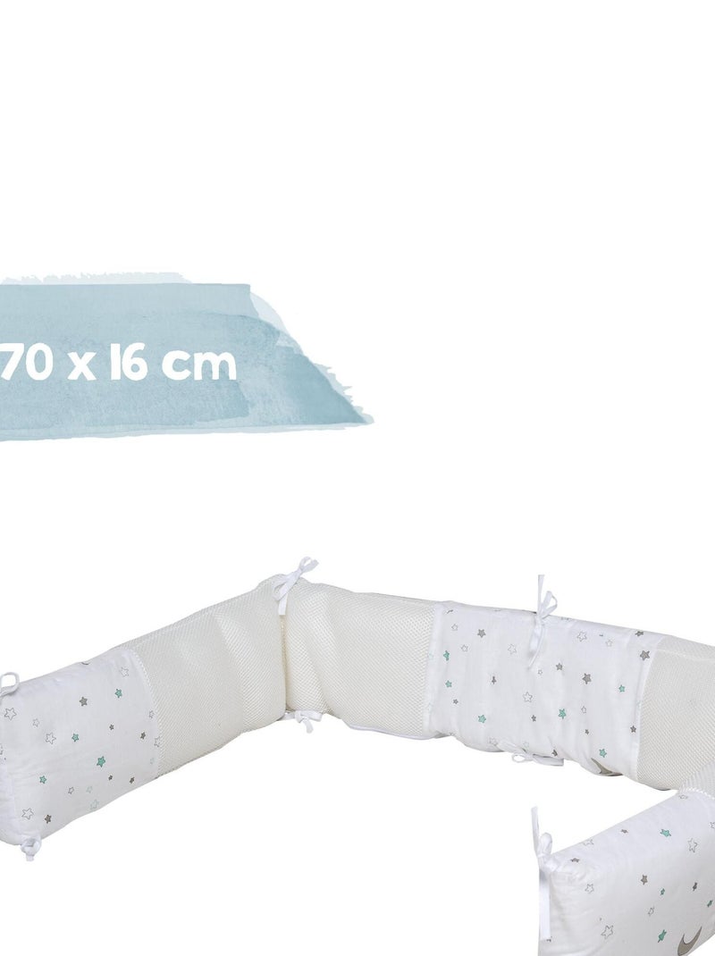 ROBA Paracolpi bebè safe asleep® – Easy Air Sternenzauber – bianco Bianco - Kiabi