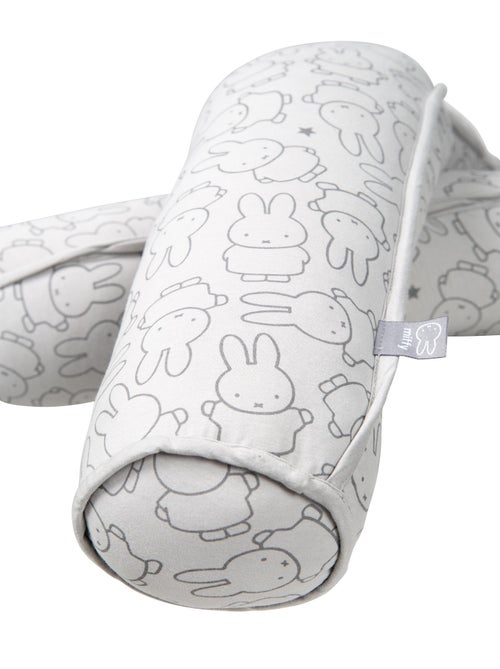 ROBA Paracolpi serpente miffy® – 170 cm – utilizzabile come cuscino da allattamento – grigio chiaro - Kiabi