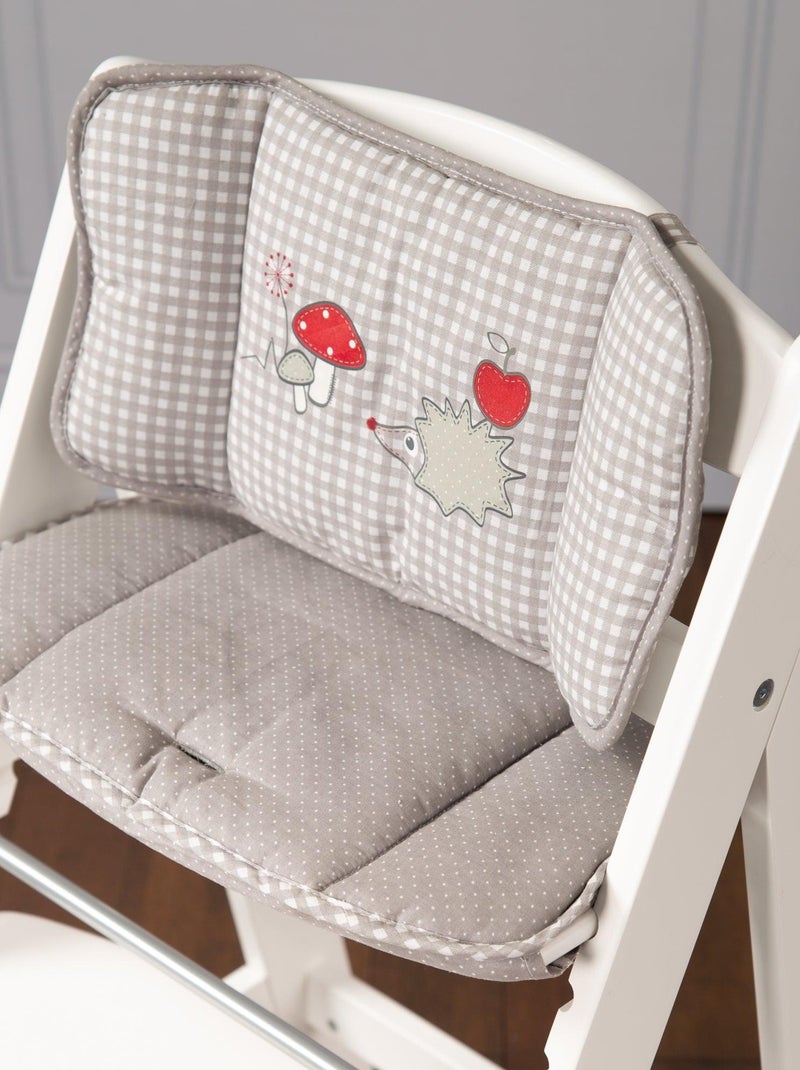 ROBA Seggiolone evolutivo "Sit Up III" + cuscino "Adam & Eule" Bianco - Kiabi