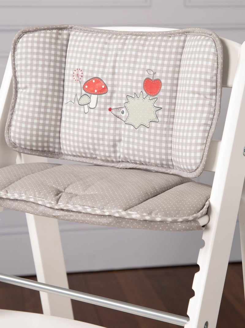ROBA Seggiolone evolutivo "Sit Up III" + cuscino "Adam & Eule" Bianco - Kiabi