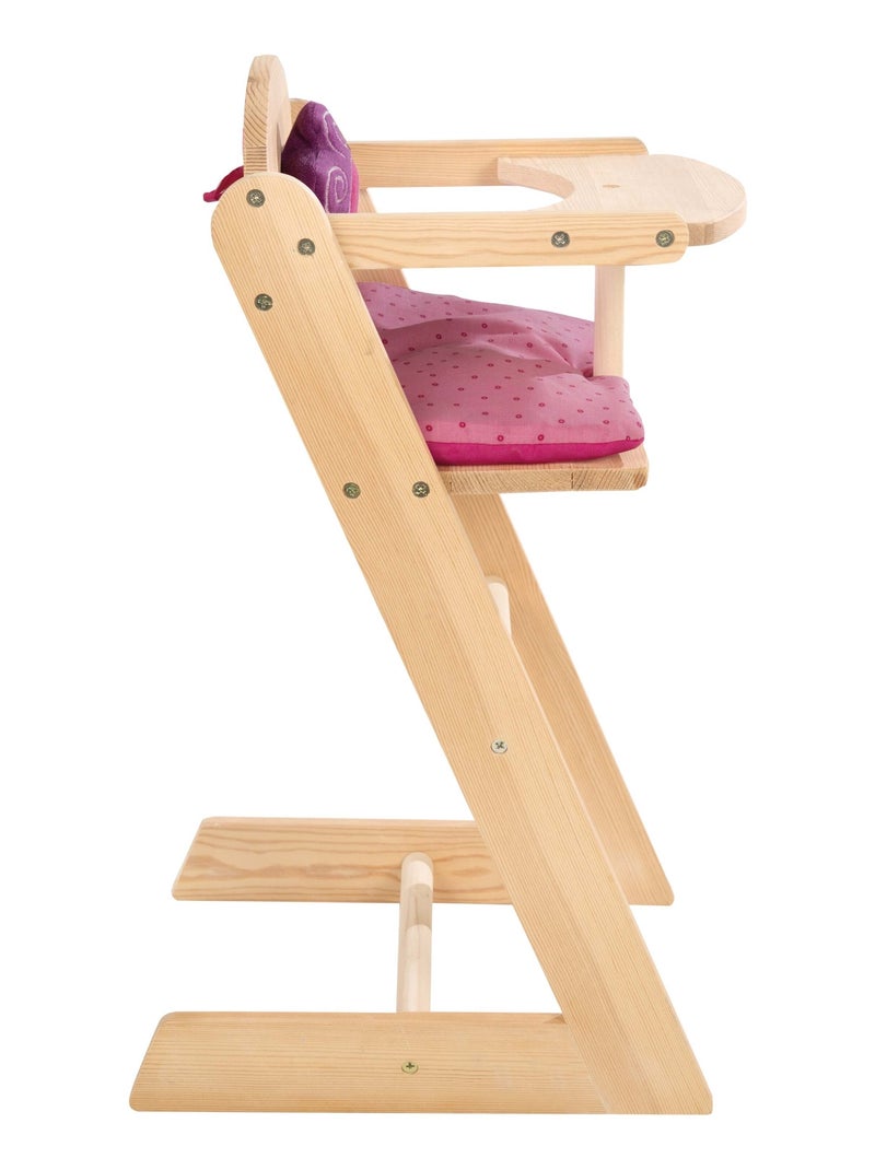 ROBA Seggiolone per bambole "Happy Fee" in legno – da 3 anni Legno naturale - Kiabi