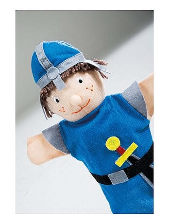 ROBA Set di 4 burattini in tessuto e feltro – unicorno, principessa, drago, cavaliere