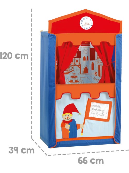 ROBA Teatro dei burattini per bambini + 6 burattini in legno e tessuto – multicolore - Kiabi ROBA Teatro dei burattini per bambini + 6 burattini in legno e tessuto – multicolore - Kiabi